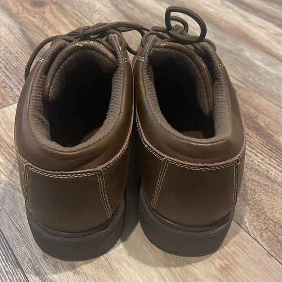 Lugs Casual Dress Shoes Boots Men’s Size 13 Upper Leather Brown Slip Resistant - Picture 4 of 6